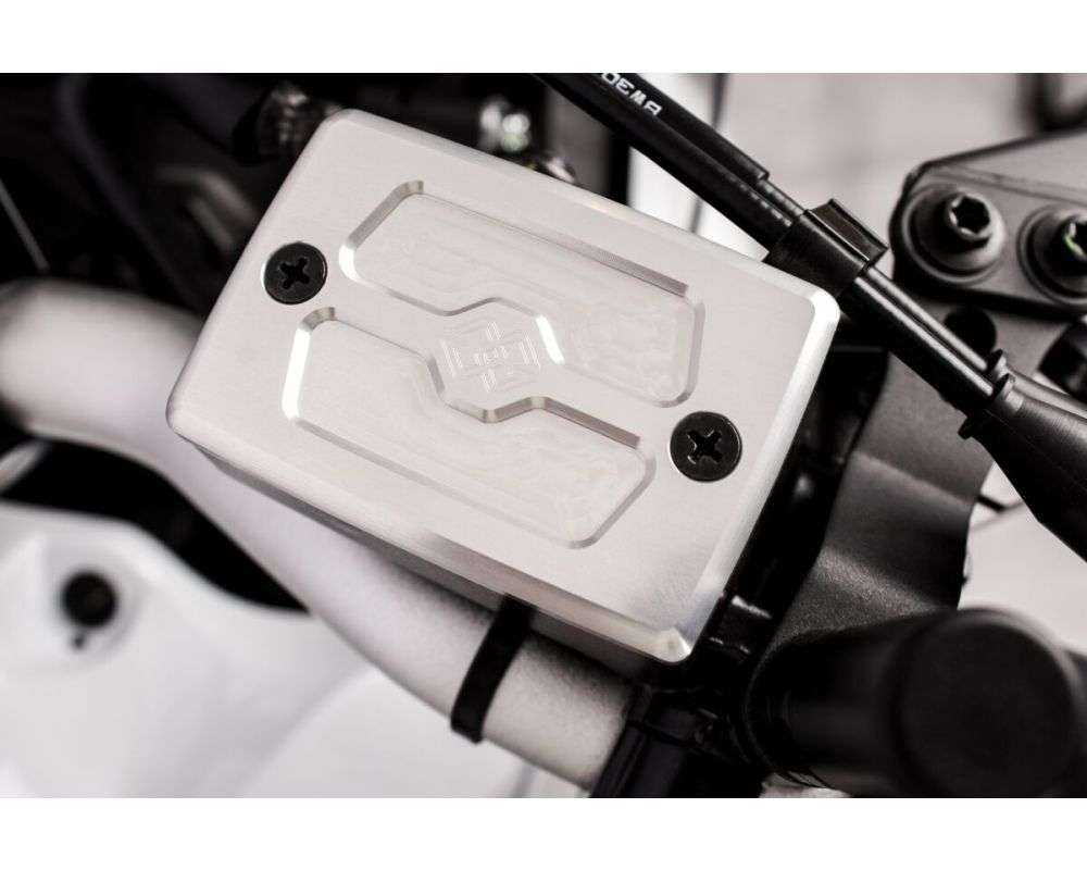 Gilles Tooling Cover for bremsevæske sort sølv - Pitboxen Performance