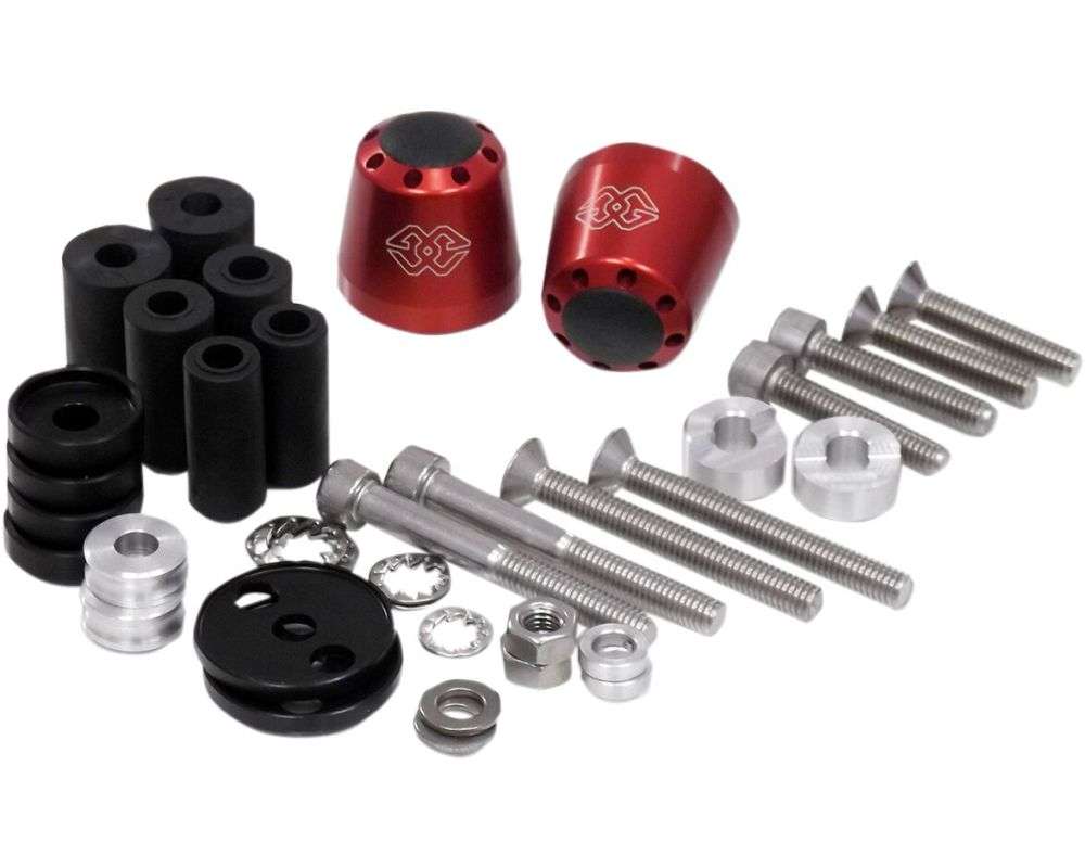 Gilles Tooling Styrvægte CONE rød - Pitboxen Performance