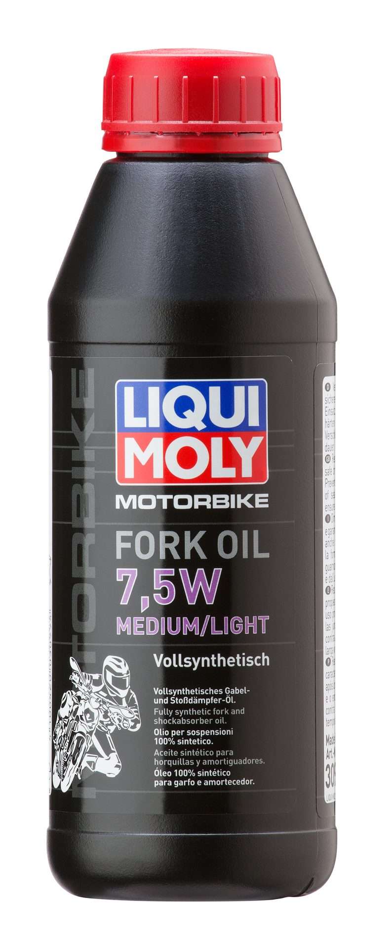 Forgaffelolie SAE 7,5 - Fuldsyntetisk Liqui Moly - 1L - Pitboxen Performance