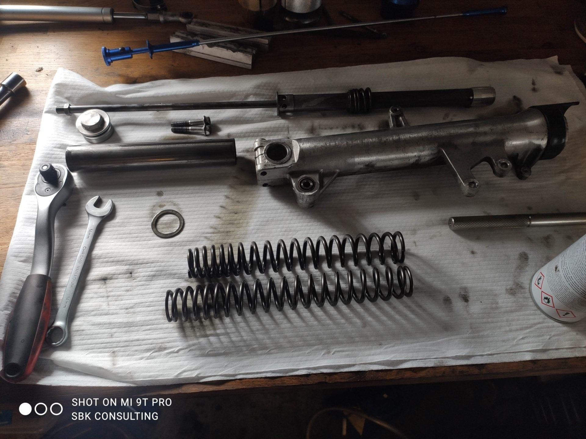 Forgaffelservice - almindelig udvidet - Pitboxen Performance