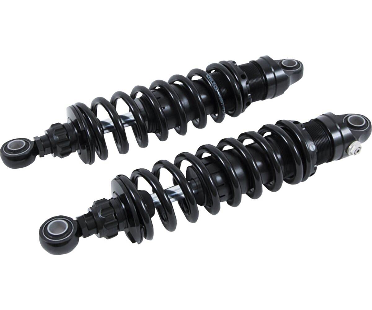 Harley Davidson Dyna Street Bob m.fl. Öhlins STX36D Blackline Twin Shocks - Pitboxen Performance