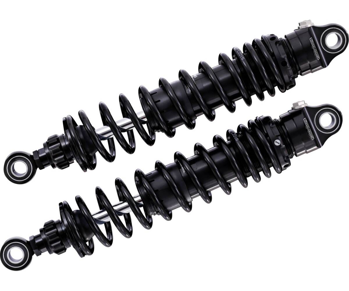 Harley Davidson Road King / Road Glide m.fl. Öhlins STX36 Blackline Twin Shocks - Pitboxen Performance