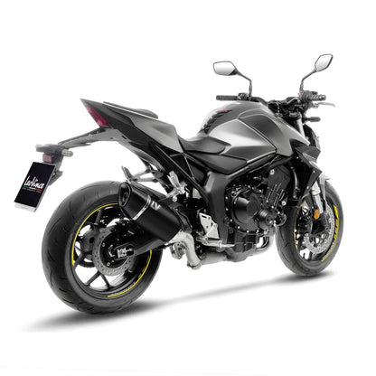 Honda CB1000 Hornet udstødning - Leo Vince LV14 - R black - Pitboxen Performance