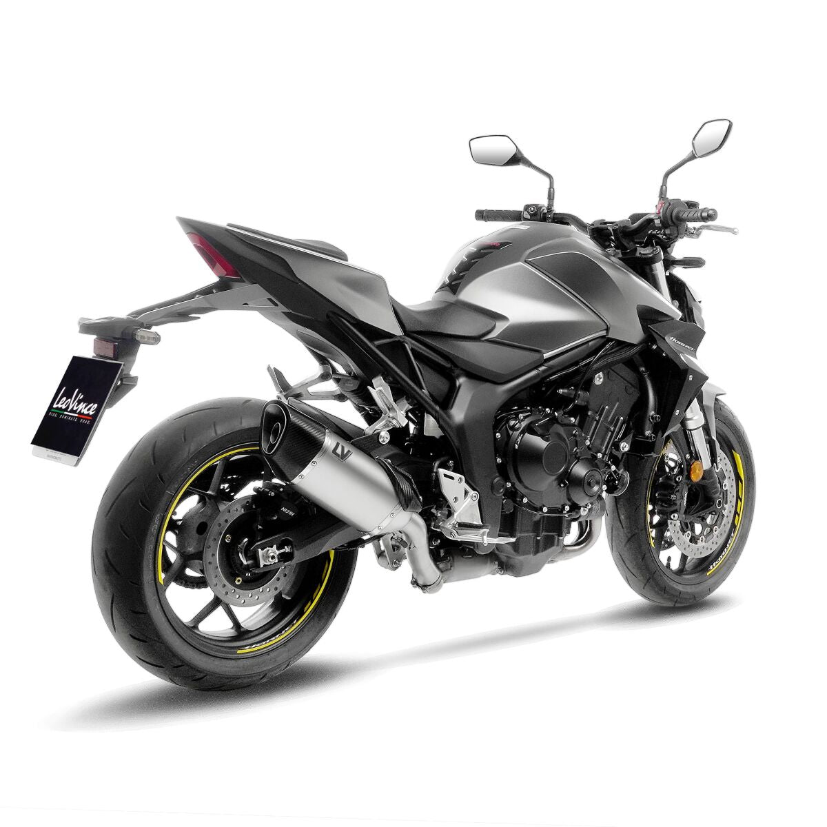 Honda Hornet 1000 udstødning - Leo Vince LV14 - R Titanium - Pitboxen Performance