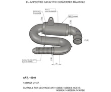 CAT CONV MANIFOLD YAM - Pitboxen Performance