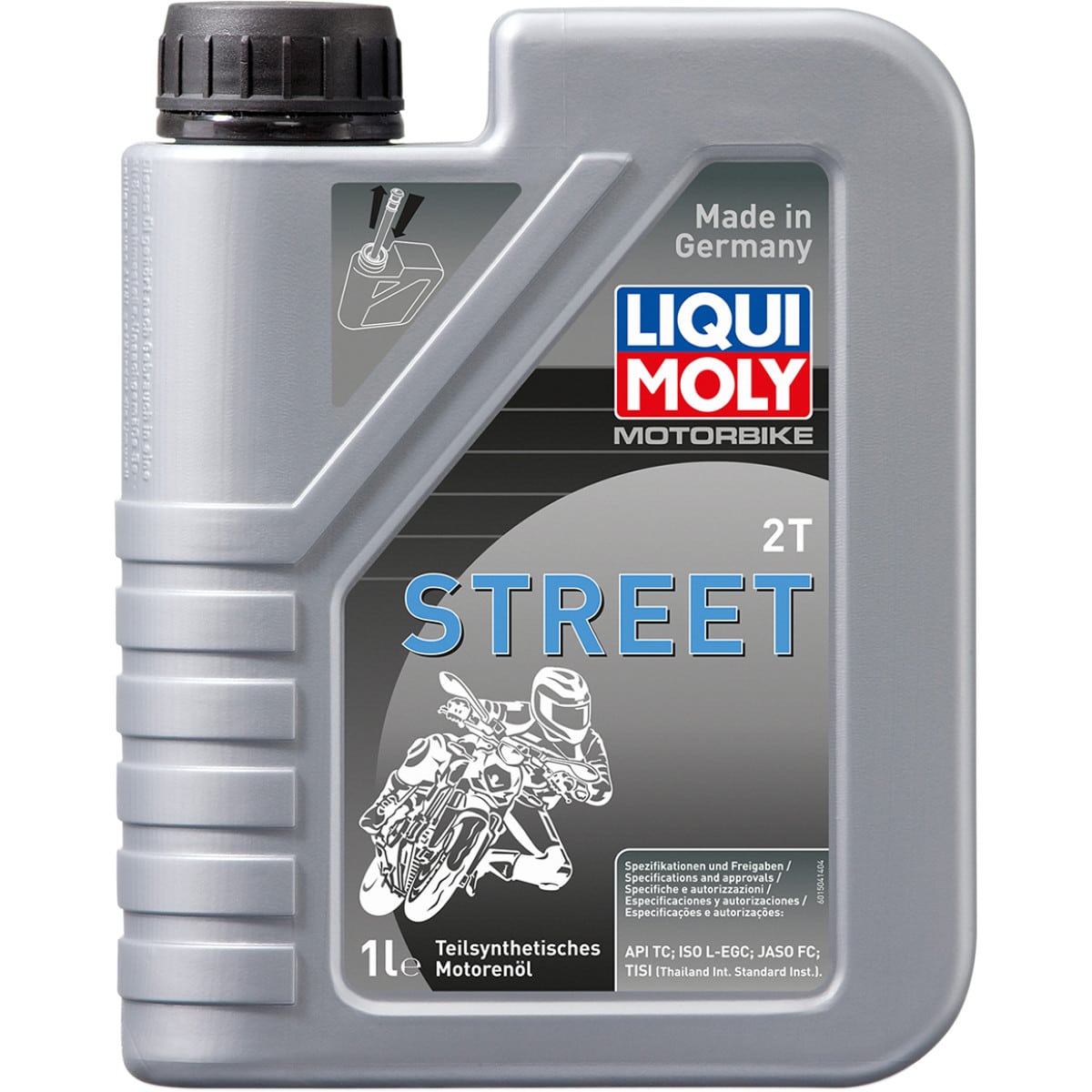 2 - Takt olie delsyntetisk - Liqui Moly - 1L - Pitboxen.dk