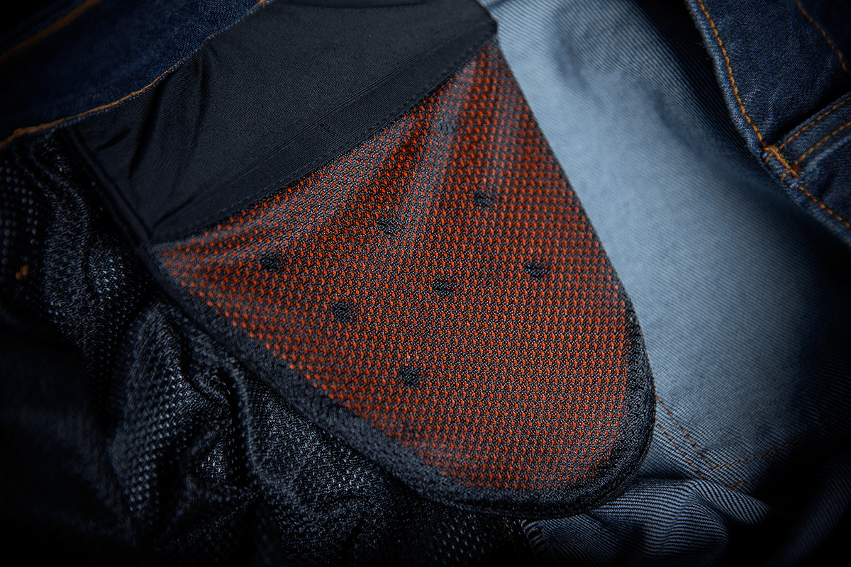 Icon MH1000 mc jeans m. D30 beskyttelse - Herremodel - Str 42 - Pitboxen Performance