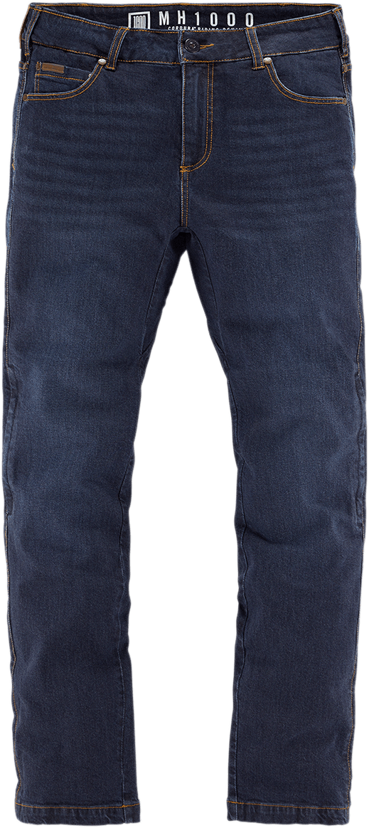 Icon MH1000 mc jeans m. D30 beskyttelse - Herremodel - Str 42 - Pitboxen Performance