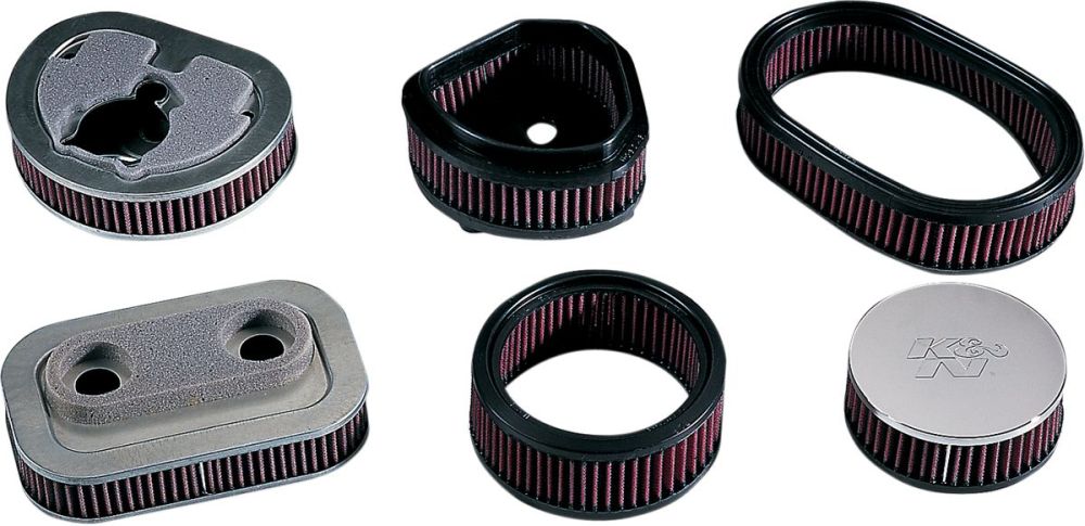 K&N Luftfilter for S&S "E&G" filterhus - Pitboxen Performance