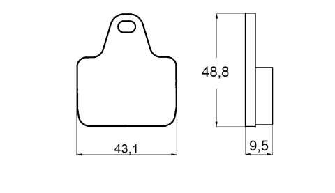 Accossato AGPA134 bremseklodser - Pitboxen.dk