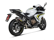 Akrapovic Carbon Slip on udstødning til Honda CB500F / CB500X / CBR500R / CBR400R / CB400X (16 - 22) - Pitboxen.dk