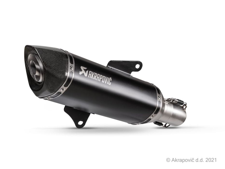 Akrapovic Rustfri Slip on udstødning til Honda ADV 350 / FORZA 350 (21 - 22) - Pitboxen.dk