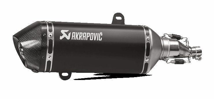 Akrapovic Rustfri Slip on udstødning til Vespa GTS125 - Pitboxen.dk