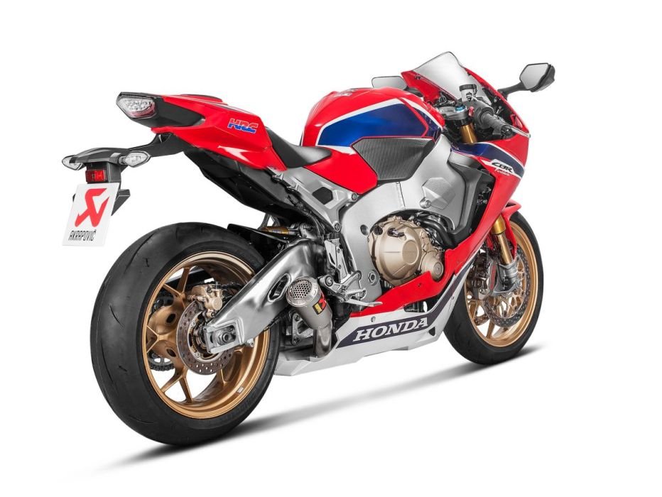 Akrapovic Titanium Slip on udstødning til Honda CBR1000RR (17 - 19) - Pitboxen.dk