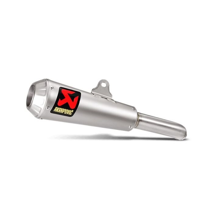 Akrapovic Titanium Slip on udstødning til Kawasaki NINJA 250SL / Z125 / (15 - 22) - Pitboxen.dk