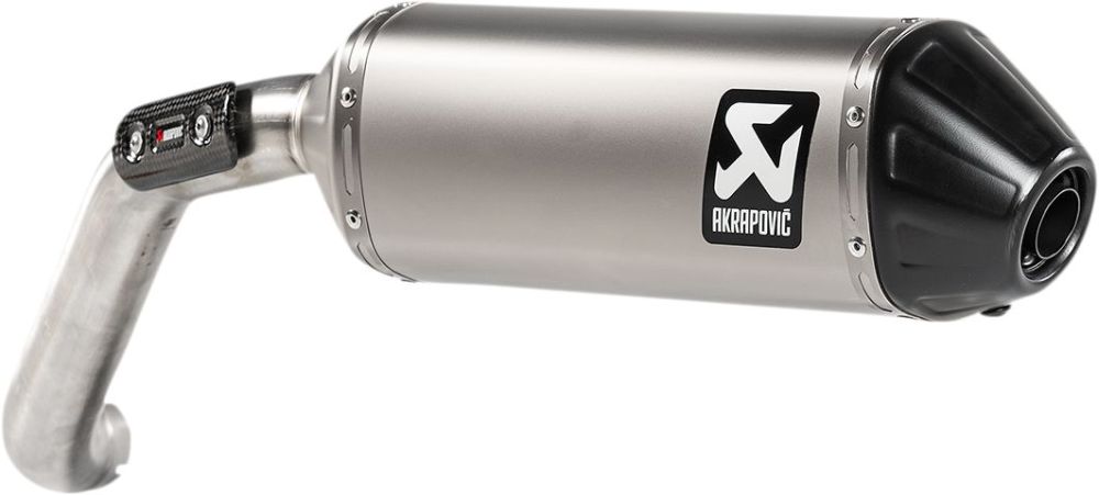 Akrapovic Titanium Slip on udstødning til Moto Guzzi V85 (18 - 20) - Pitboxen.dk