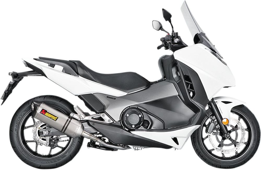 Akrapovic Titanium/carbon Slip on udstødning til Honda NC700X / NC750X (12 - 20) - Pitboxen.dk