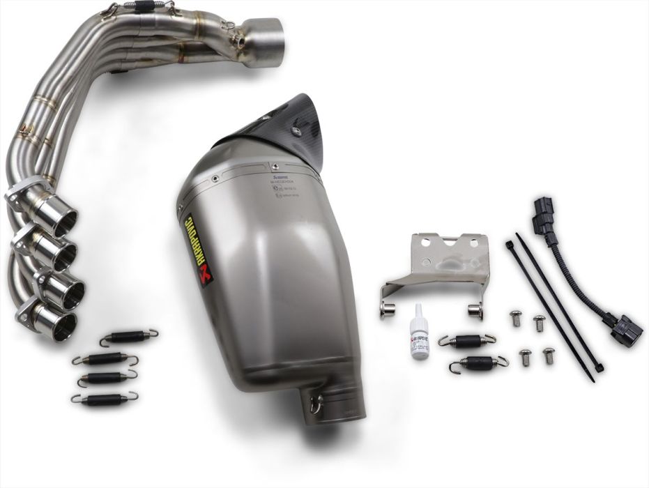 Akrapovic udstødning til Honda CBR650R / CB650R / CBR650F 2014 - Racing Line - Pitboxen.dk