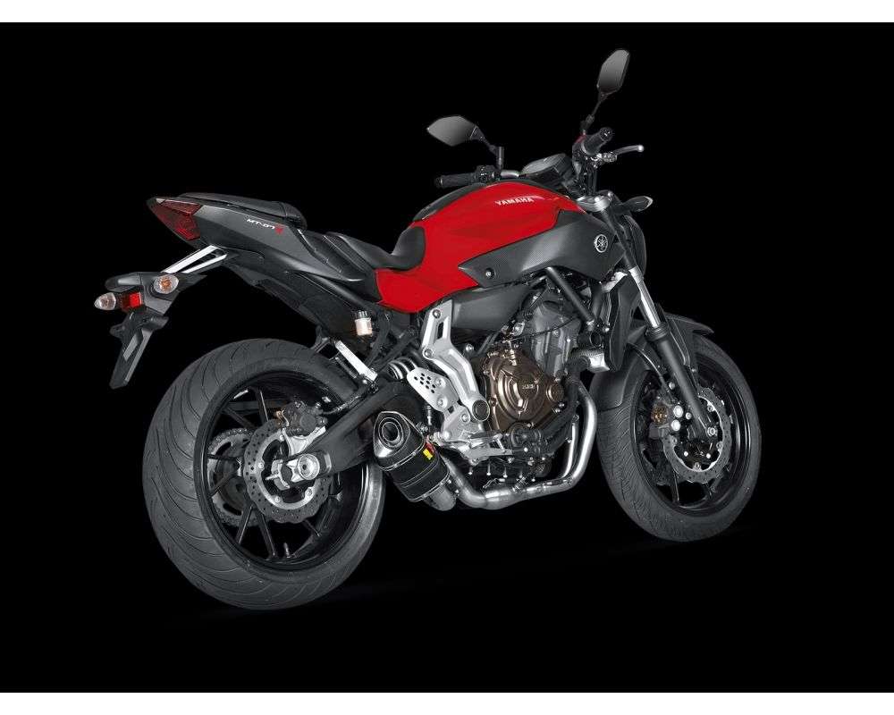 Akrapovic udstødning til Yamaha MT07 2014 - 2022 - Racing Line - Pitboxen.dk