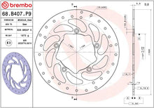 Bmw K 1600 GT 11 - 21 m.fl. bremseskive bag, ORO fast - Brembo - Pitboxen.dk
