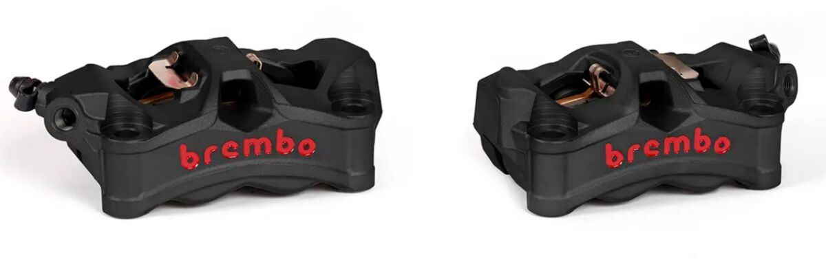 Bremsekaliber – Brembo Stylema M4 100MM, sort – Sæt - Pitboxen.dk