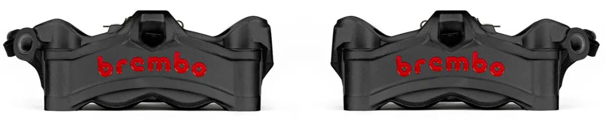 Bremsekaliber – Brembo Stylema M4 100MM, sort – Sæt - Pitboxen.dk