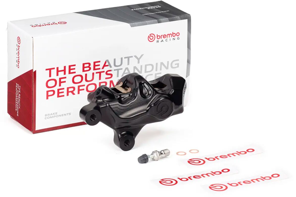 Bremsekaliber for Harley Davidson - sort, venstre – Brembo 484 - Pitboxen.dk