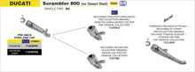 Ducati Scrambler 800 Classic 2017-2020 Arrow udstødning. Slip-on udstødninger, komplette udstødninger, manifold/forrør. Find det hos Pitboxen.dk