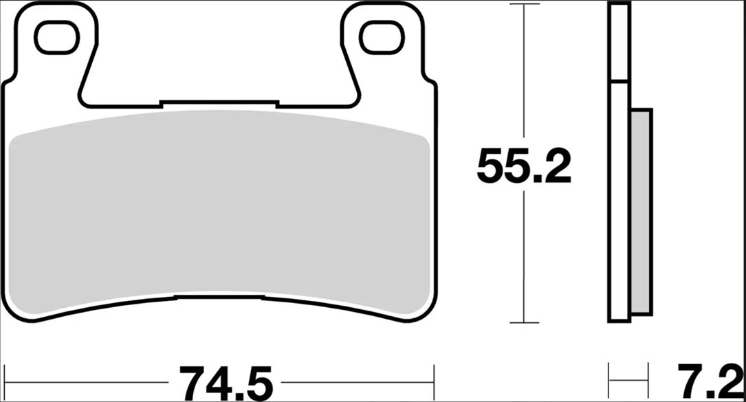 Honda CB 1100 EX 14 - 20 m.fl. bremseklodser, Carbon keramisk CC - Brembo - Pitboxen.dk