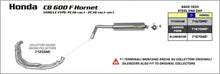 Honda CB 600 F Hornet 2005-2006 Arrow udstødning. Slip-on udstødninger, komplette udstødninger, manifold/forrør. Find det hos Pitboxen.dk