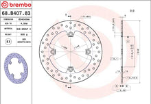 Honda CBF 1000 06-11 m.fl. bremseskive bag, ORO fast - Brembo