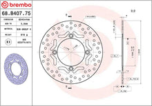 Honda Forza 00 - 13 m.fl. bremseskive for, ORO fast - Brembo - Pitboxen.dk