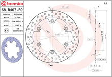 Honda Silver Wing 03 - 08 m.fl. bremseskive for, ORO fast - Brembo - Pitboxen.dk