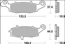 Kawasaki Vulcan Classic 00 - 16 m.fl. bremseklodser, sinter SP - Brembo - Pitboxen.dk