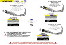 Kawasaki Z 650 2021-2023 Arrow udstødning. Slip-on udstødninger, komplette udstødninger, manifold/forrør. Find det hos Pitboxen.dk