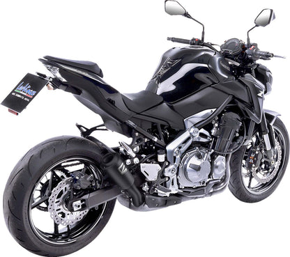 Kawasaki Z 900 17 - 19 Slip - on udstødning - LeoVince LV - 10 All Black - Pitboxen.dk