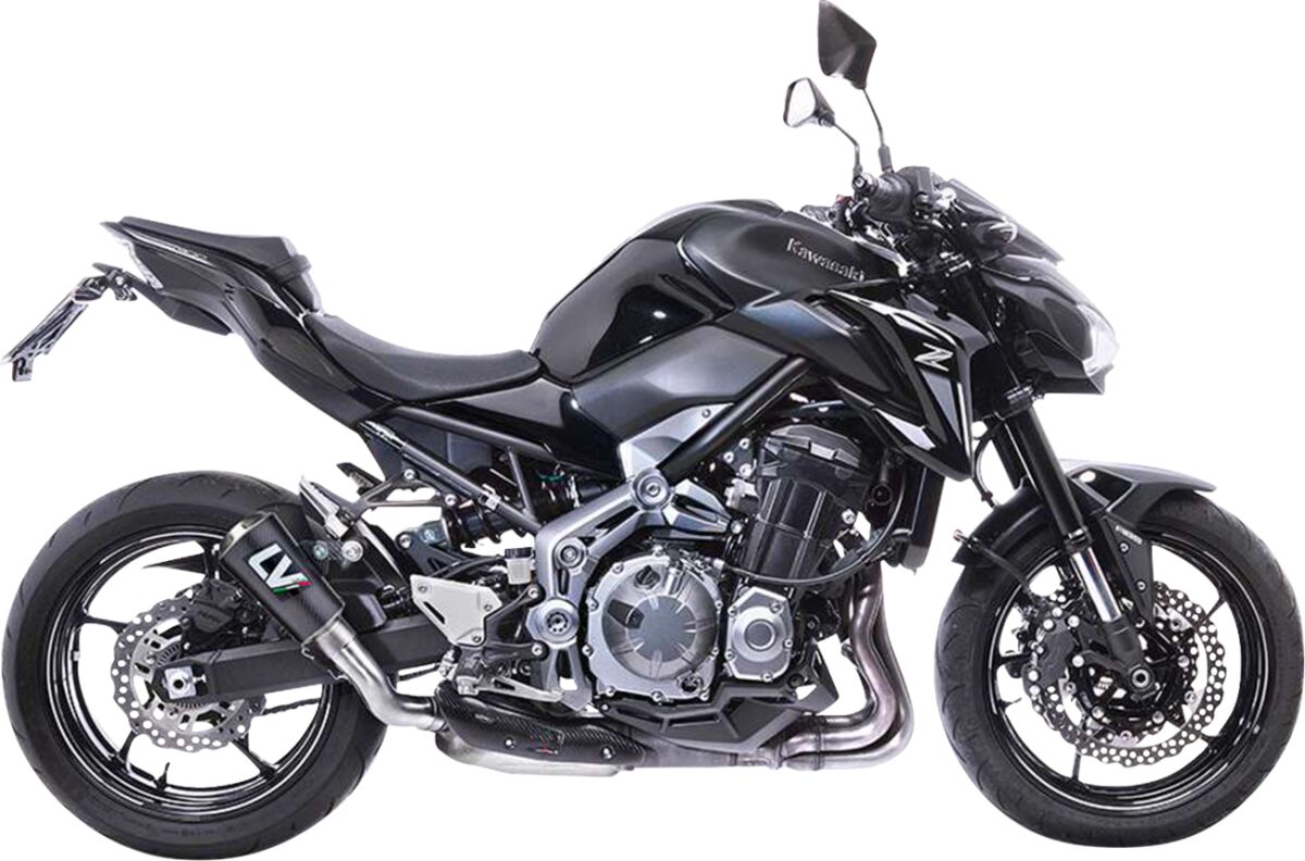 Kawasaki Z 900 17 - 19 Slip - on udstødning - LeoVince LV - 10 - Pitboxen.dk