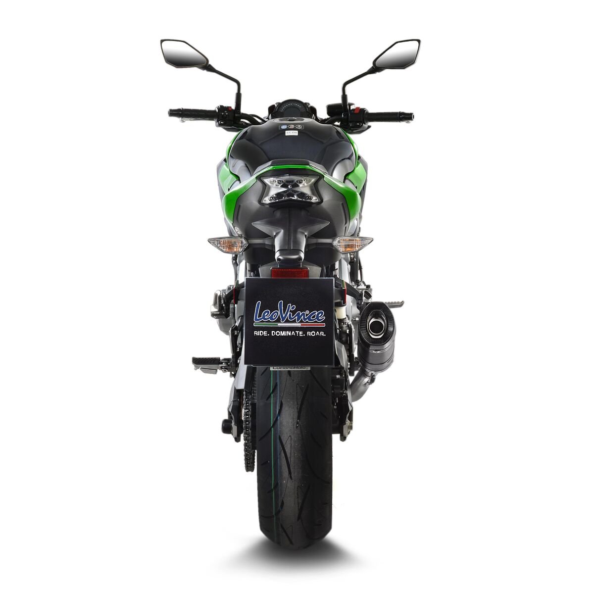 Kawasaki Z 900 17 - 19 Slip - on udstødning - LeoVince LV Pro - Pitboxen.dk