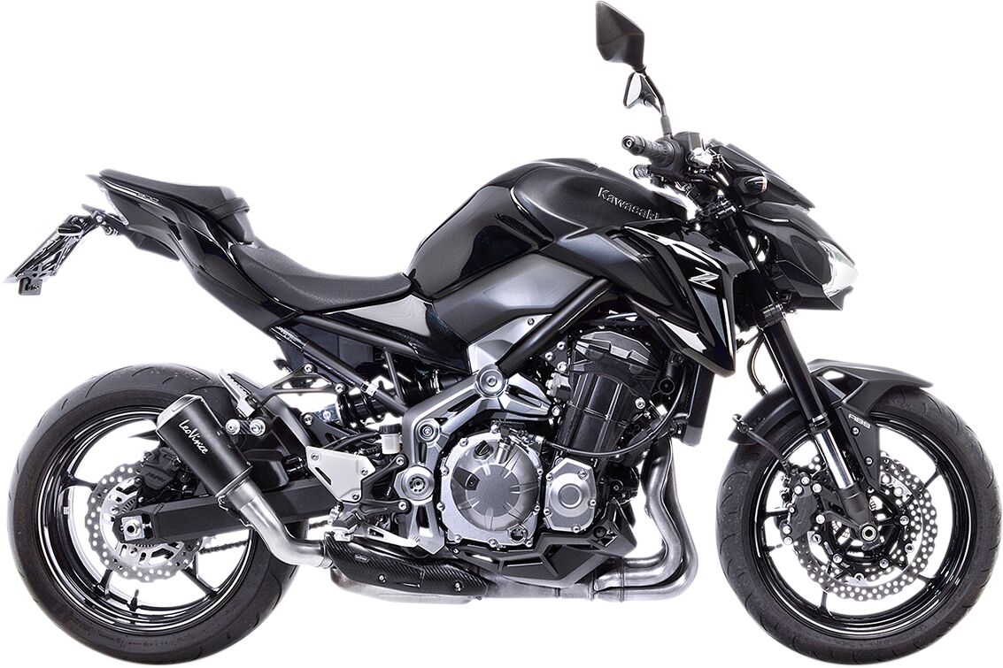 Kawasaki Z 900 17 - 24 Slip - on udstødning - LeoVince LV - 10 Black - Pitboxen.dk