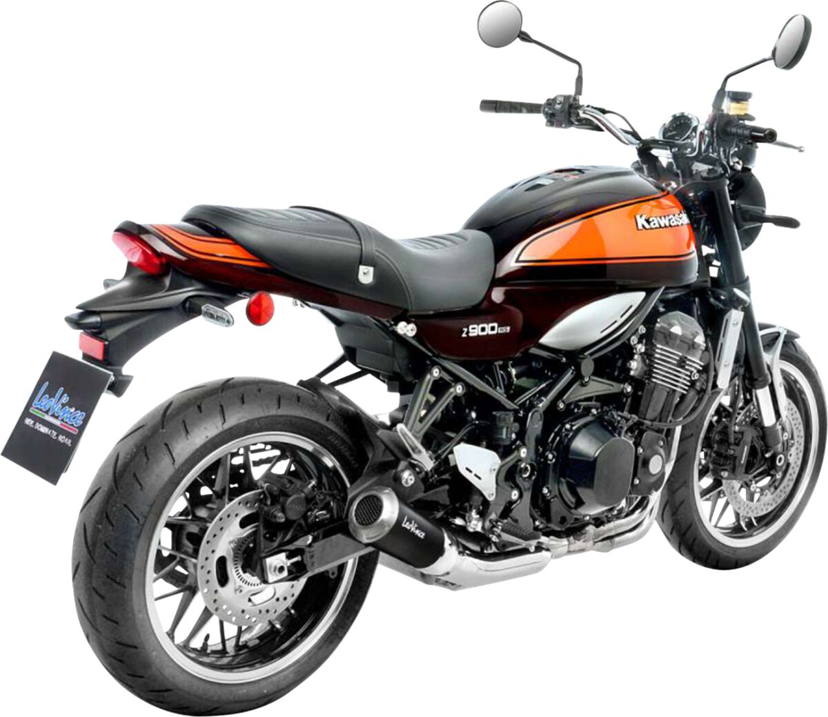 Kawasaki Z 900 RS 18 - 24 - LeoVince LV - 10 Black - Pitboxen.dk