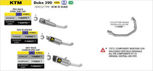 KTM DUKE 390 2021-2023 Arrow udstødning. Slip-on udstødninger, komplette udstødninger, manifold/forrør. Find det hos Pitboxen.dk