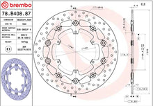 Ktm SUPER ADVENTURE 1290 S 17 - 21 m.fl. bremseskive for, ORO flydende - Brembo - Pitboxen.dk