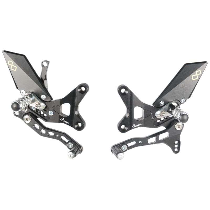Lightech Rearset til Kawasaki ZX10R (2011 - 2015) - Pitboxen.dk