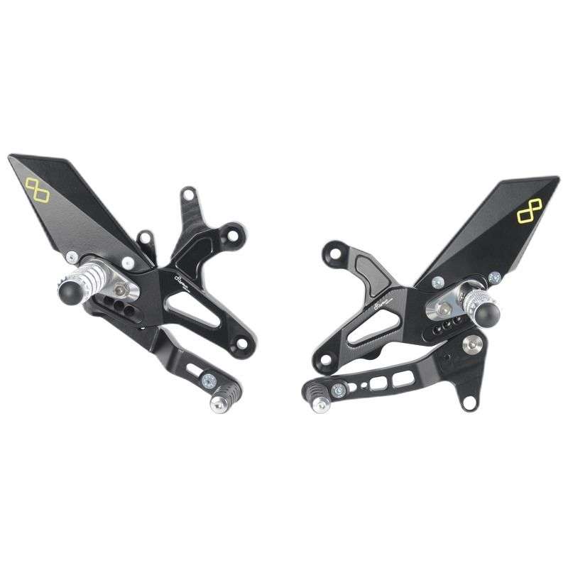 Lightech Rearset til Kawasaki ZX6R (2005 - 2021) - Pitboxen.dk