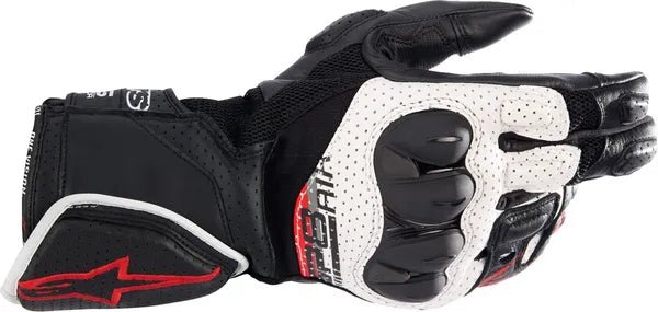 MC handsker, Alpinestars SP8 V3 Air - sort/hvid/rød