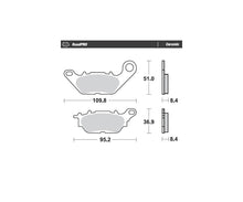 Moto-Master bremseklodser til mc - Keramiske