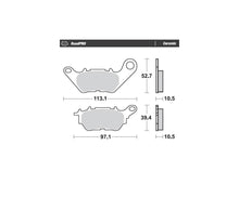 Moto-Master bremseklodser til mc - Keramiske