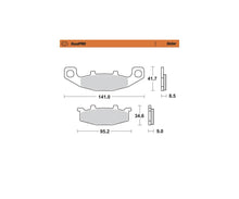 Bremseklodser til MC - Moto-Master Road Pro