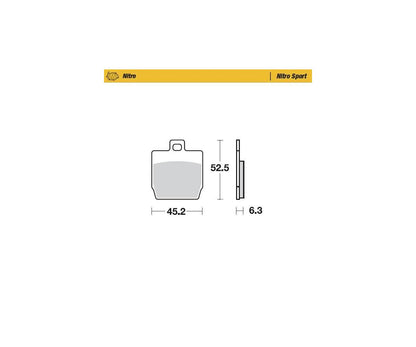 Motomaster bremseklodser til Off Road - Nitro