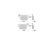 Motomaster bremseklodser til Off Road - Nitro